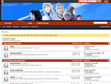 Tablet Screenshot of forums.gotwoot.com